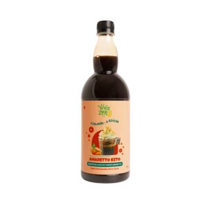 0 Azúcar Amaretto Keto sirope - 1 L