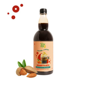 0 Azúcar Amaretto Keto sirope - 1 L