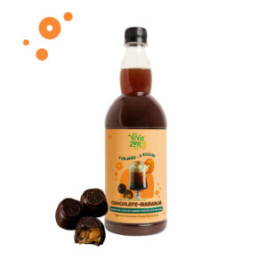 0 Azúcar Chocolate-Naranja sirope - 1 L